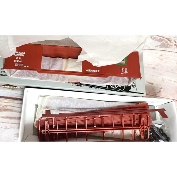 Proto 2000 Series 50’ HO Scale Plastic Model Kit W/ Dreadnaught Ends Model Train - Picture 3 of 16